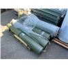 Image 1 : 5 ROLLS OF MILITARY GREEN NYLON FABRIC W61"