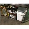 Image 2 : THERMODYNE STAINLESS STEEL COMMERCIAL FOOD WARMER, WHITE MOBILE FLOUR BIN, WOODEN HIGH CHAIR &