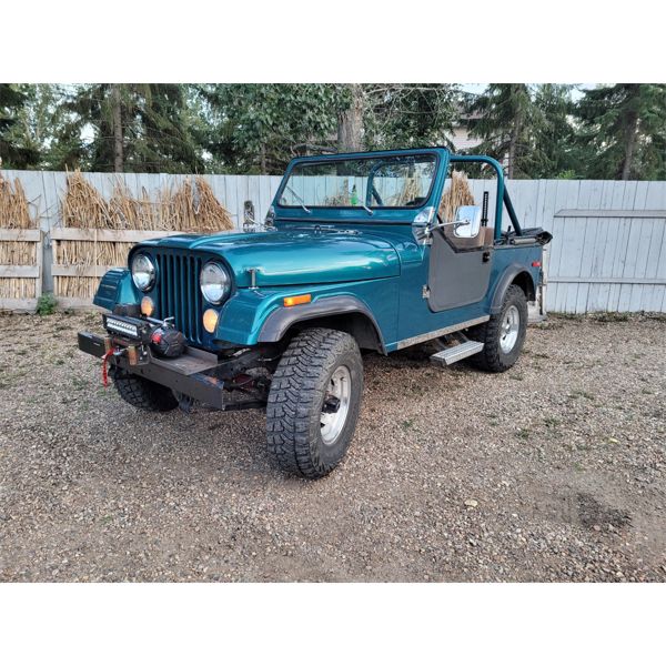 NO RESERVE! 1979 JEEP CJ7 4X4