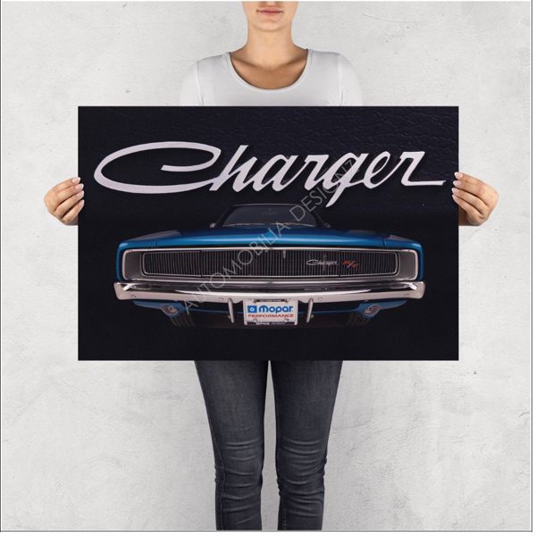 NO RESERVE LIMITED EDITION PRINT "THE CHARGER"