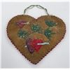 Native American Indian Beaded Valentines Heart