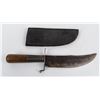 Montana Blackfoot Indian Made Bowie Knife