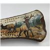 Image 3 : Montana Painted Elk Horn Cribbage Board