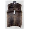 Image 1 : New w/ Tags Beaver Fur Vest