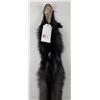 Image 3 : Beautiful Ranch Silver Fox Fur Pelt Taxidermy