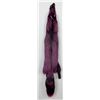 Image 1 : Beautiful Pink Dyed Fox Fur Pelt Taxidermy