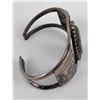 Image 4 : Old Pawn Navajo Sterling Silver Turquoise Bracelet