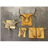Image 1 : Group of Montana Deer Moose Horns on Plaques