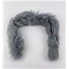Image 2 : Italian Made Silver Fox Fur Scarf