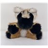 Image 1 : Fox and Beaver Fur Teddy Bear New w/ Tags
