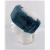 Image 2 : Blue Beaver Cashmere Head Band New Made in Italy