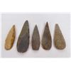 Image 1 : Lot of Ancient Stone Knife Blades