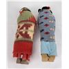 Image 2 : Lot of 2 Native American Indian Skookum Dolls