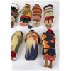 Image 5 : Lot of 10 Native American Indian Skookum Dolls