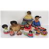 Image 1 : Lot of 11 Seminole Native American Indian Dolls