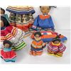 Image 2 : Lot of 11 Seminole Native American Indian Dolls