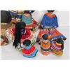 Image 7 : Lot of 11 Seminole Native American Indian Dolls