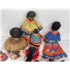 Image 8 : Lot of 11 Seminole Native American Indian Dolls