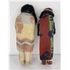 Image 2 : Lot of 2 Native American Indian Skookum Dolls