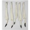 Image 2 : Lot of 5 Wild Tanned Taxidermy Ermine #12