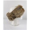 Image 4 : New Coyote Fur Head Band New Made in Italy