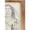 Image 5 : Anthony Cain Pencil Drawing Plains Indian