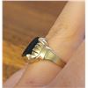 Image 2 : Art Deco 10k Yellow Gold Mens Ring