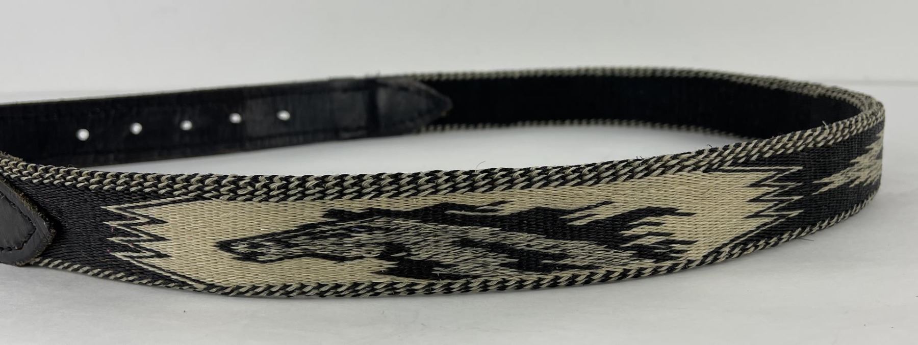 Deer Lodge Prison Montana Horsehair Belt