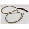Image 1 : Superbly Made Braided Rawhide Reins