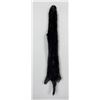Image 1 : Beautiful Ranch Black Mink Fur Pelt Taxidermy