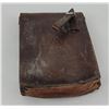 Image 2 : WW2 Nazi German Pebbled Leather Map Case