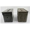 Image 2 : Pair of .50 Cal Ammo Cans