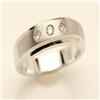 Image 1 : Famous .43 ctw Diamond Men's Ring 14K White Gold