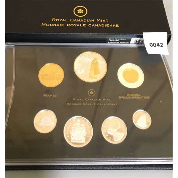 2014 FINE SILVER PROOF SET - LIMITED MINTAGE