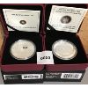 Image 1 : LOT OF 2 - 2010 & 2012 RCM $20 FINE SILVER COINS 