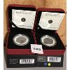 Image 1 : LOT OF 2 - 2007 & 2008 $4 FINE SILVER COINS - 