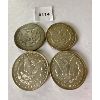 Image 2 : LOT OF 4 - 1878/80/81/83 - MORGAN SILVER DOLLARS