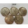 Image 2 : LOT OF 5 - CND CENTENNIAL SILVER DOLLARS - 1967
