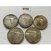 Image 1 : LOT OF 5 - CND CENTENNIAL SILVER DOLLARS - 1967