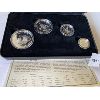 Image 1 : 2004 'THE ARTIC FOX' SILVER COIN SET - $5,4,3,2 