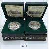 LOT OF 2 - 1998 & 1999 PROOF SILVER DOLLARS