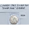 Image 1 : CANADIAN 1962 SILVER 50 CENT PIECE