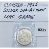 Image 1 : CANADIAN 1965 SILVER 50 CENT PIECE