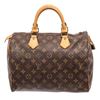 Image 1 : Louis Vuitton Brown Monogram Speedy 30cm Satchel Bag