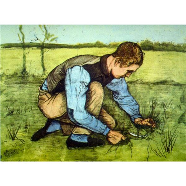 Van Gogh - Cutting Grass