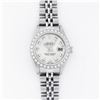 Image 2 : Rolex Ladies Stainless Steel Silver Diamond 26MM Oyster Perpetual Datejust