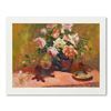 Image 1 : Roses in Blue Vase by Kaiser, S. Burkett