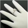 Image 3 : 14k White Gold 0.83 ctw I VVS2 Round Brilliant Cut Diamond Solitaire Ring