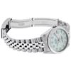 Image 9 : Rolex Womens Midsize Quickset 31mm MOP Diamond Stainless Steel Datejust Wriswatc