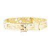 Image 2 : Hawaiian Heirloom Bracelet - 14KT Yellow Gold